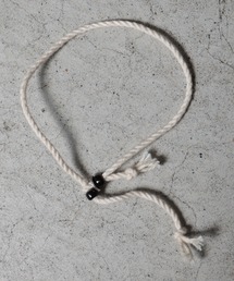 VIVIFY（ビビファイ）の「シルバー925/ブレスレット/50 Sen Coin Beads & Cotton Cord Bracelet 古銭（ブレスレット）」