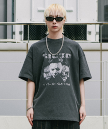ROARINGRAD（ロアリングラド）の「シコオーバーティーシャツピグメントチャコール（Tシャツ/カットソー）」