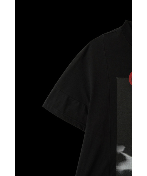 ACCEPTANCELETTERSTUDIO(アクセプタンス レター スタジオ)の「ネコのソックスがTシャツ、ブラック(Tシャツ/カットソー・レディース・その他・S/M/M/L)」の3枚目の写真