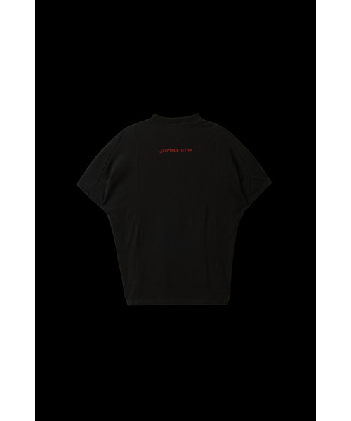 ACCEPTANCELETTERSTUDIO(アクセプタンス レター スタジオ)の「ネコのソックスがTシャツ、ブラック(Tシャツ/カットソー・レディース・その他・S/M/M/L)」の5枚目の写真