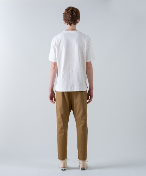 rehacer(レアセル)の「rehacer / Aged Cotton Flower Hem S/S CS / エイジド コットン フラワーヘム ショートスリーブカットソー(Tシャツ/カットソー・メンズ・ブルー/ベージュ/ブラック/ホワイト・MEDIUM/SMALL/X-LARGE/LARGE)」の11枚目の写真
