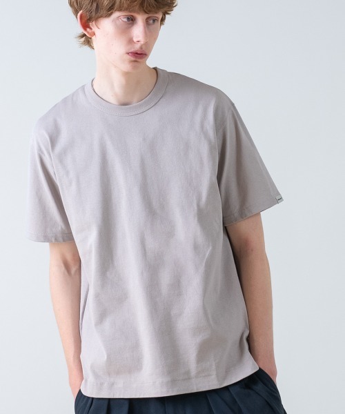 rehacer(レアセル)の「rehacer / Aged Cotton Flower Hem S/S CS / エイジド コットン フラワーヘム ショートスリーブカットソー(Tシャツ/カットソー・メンズ・ブルー/ベージュ/ブラック/ホワイト・MEDIUM/SMALL/X-LARGE/LARGE)」の12枚目の写真
