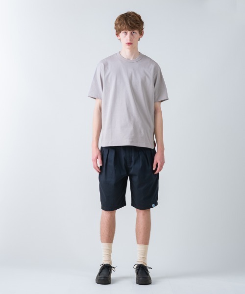 rehacer(レアセル)の「rehacer / Aged Cotton Flower Hem S/S CS / エイジド コットン フラワーヘム ショートスリーブカットソー(Tシャツ/カットソー・メンズ・ブルー/ベージュ/ブラック/ホワイト・MEDIUM/SMALL/X-LARGE/LARGE)」の5枚目の写真