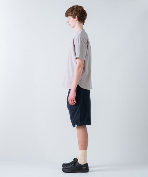 rehacer(レアセル)の「rehacer / Aged Cotton Flower Hem S/S CS / エイジド コットン フラワーヘム ショートスリーブカットソー(Tシャツ/カットソー・メンズ・ブルー/ベージュ/ブラック/ホワイト・MEDIUM/SMALL/X-LARGE/LARGE)」の8枚目の写真