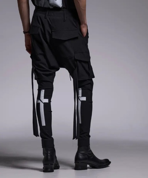 Kiryuyrik/キリュウキリュウ/High Tension Jersey Sarrouel Pants