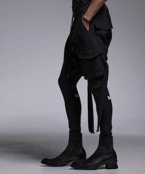 Kiryuyrik/キリュウキリュウ/High Tension Jersey Sarrouel Pants