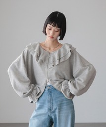 LOWRYS FARM | フリルＺＩＰウラケ　636140(スウェット)