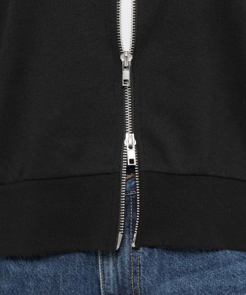 LOWRYS FARM（ローリーズファーム）の「フリルＺＩＰウラケ　636140（スウェット・レディース・グレー/アイボリー/ブラック・FREE）」の16枚目の写真