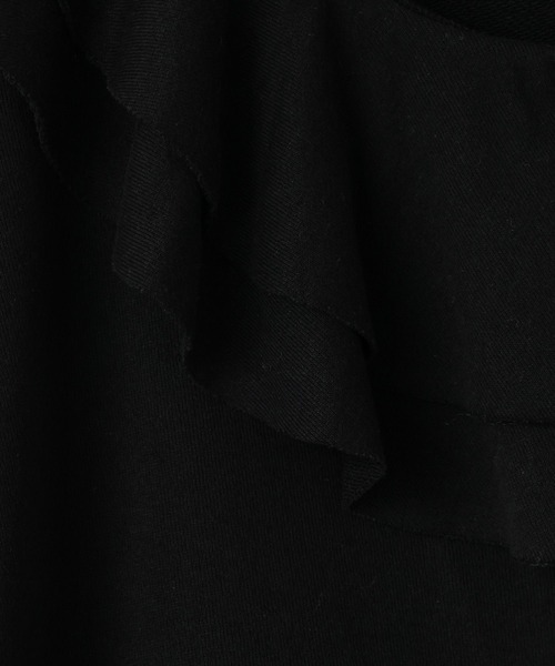 LOWRYS FARM（ローリーズファーム）の「フリルＺＩＰウラケ　636140（スウェット・レディース・グレー/アイボリー/ブラック・FREE）」の18枚目の写真