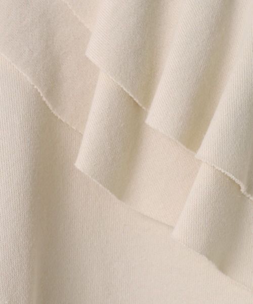 LOWRYS FARM（ローリーズファーム）の「フリルＺＩＰウラケ　636140（スウェット・レディース・グレー/アイボリー/ブラック・FREE）」の19枚目の写真