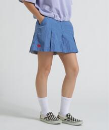 NYLON SKIRT-LIKE PLEATED SKIRT