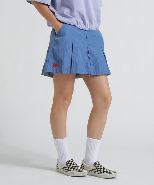 AVIREX（アヴィレックス）の「NYLON SKIRT-LIKE PLEATED SKIRT（スカート・レディース・ブラック/ブルー・F）」の21枚目の写真