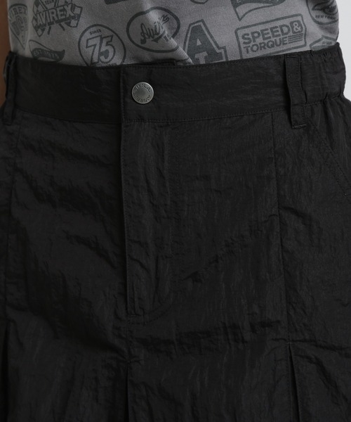 AVIREX（アヴィレックス）の「NYLON SKIRT-LIKE PLEATED SKIRT（スカート・レディース・ブラック/ブルー・F）」の9枚目の写真