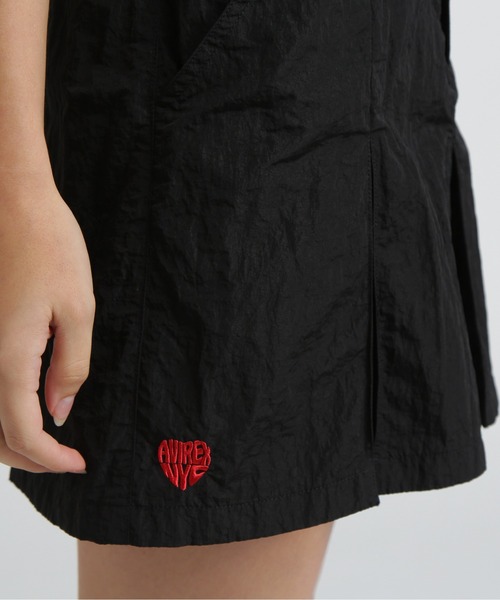 AVIREX（アヴィレックス）の「NYLON SKIRT-LIKE PLEATED SKIRT（スカート・レディース・ブラック/ブルー・F）」の10枚目の写真