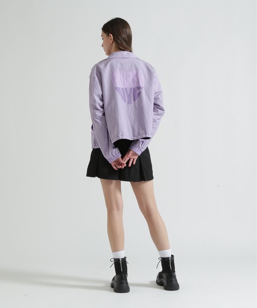 AVIREX（アヴィレックス）の「NYLON SKIRT-LIKE PLEATED SKIRT（スカート・レディース・ブラック/ブルー・F）」の14枚目の写真