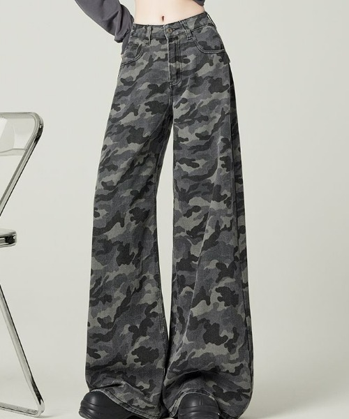 REBALANCE(リバランス)の「カモフラデニムパンツ(デニムパンツ・レディース・A・LARGE/MEDIUM/X-LARGE)」の3枚目の写真