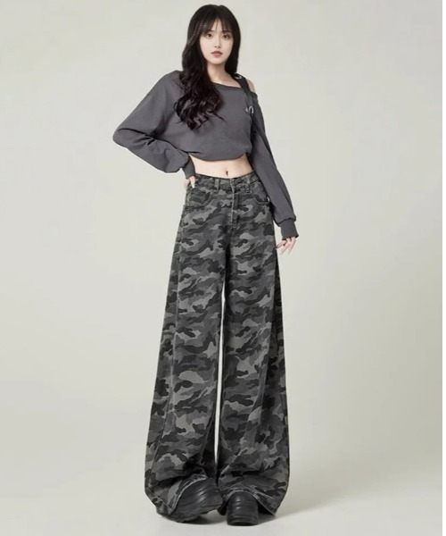 REBALANCE(リバランス)の「カモフラデニムパンツ(デニムパンツ・レディース・A・LARGE/MEDIUM/X-LARGE)」の10枚目の写真