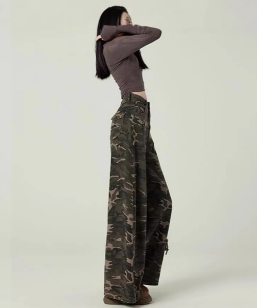 REBALANCE(リバランス)の「カモフラデニムパンツ(デニムパンツ・レディース・A・LARGE/MEDIUM/X-LARGE)」の13枚目の写真