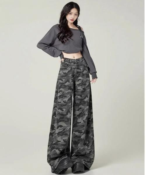 REBALANCE(リバランス)の「カモフラデニムパンツ(デニムパンツ・レディース・A・LARGE/MEDIUM/X-LARGE)」の14枚目の写真