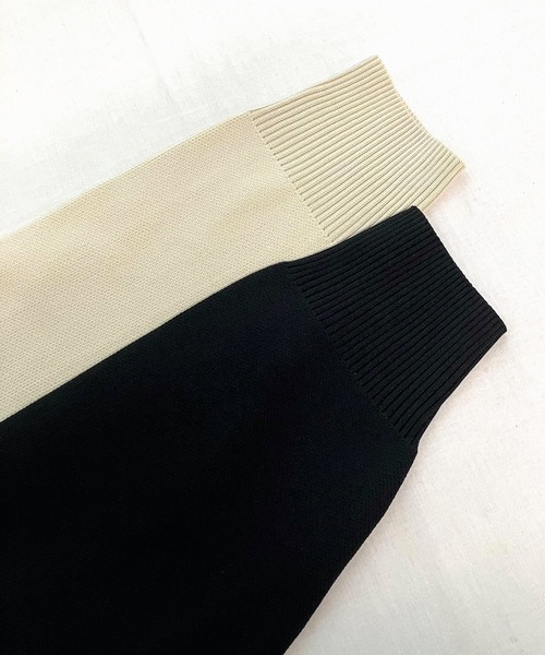 Q（キュー）の「スポンディッシュパーカー（パーカー・レディース・アイボリー/ブラック・MEDIUM）」の9枚目の写真