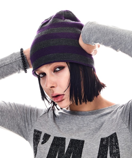 BEEDEN ビーニー BEEDEN（ビーデン）の「REVERSIBLE TWO TONE BEANIE（ニットキャップ