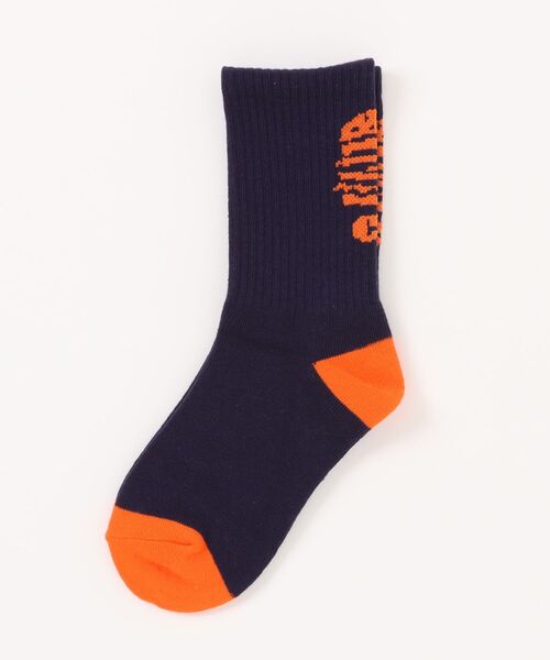 GROOVY COLORS（グルービーカラーズ）の「GCS HAMBURGER Socks（ソックス/靴下・キッズ・ネイビー/グリーン/ブラウン/グレー・SMALL/LARGE/MEDIUM）」の4枚目の写真