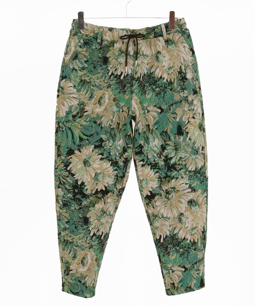 CAMBIO(カンビオ)の「mp14471- Botanical Gobelin Textile Wide Balloon Pants ワイドパンツ(S62526cmb)(その他パンツ・メンズ・グレー/オフホワイト/ブラック・L/M/S)」の7枚目の写真