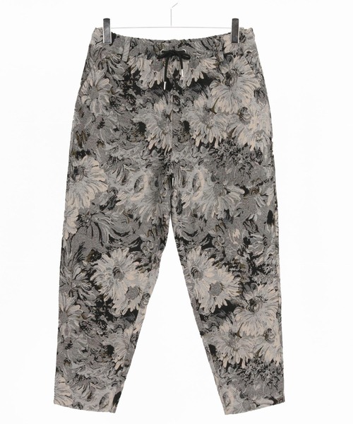 CAMBIO(カンビオ)の「mp14471- Botanical Gobelin Textile Wide Balloon Pants ワイドパンツ(S62526cmb)(その他パンツ・メンズ・グレー/オフホワイト/ブラック・L/M/S)」の9枚目の写真
