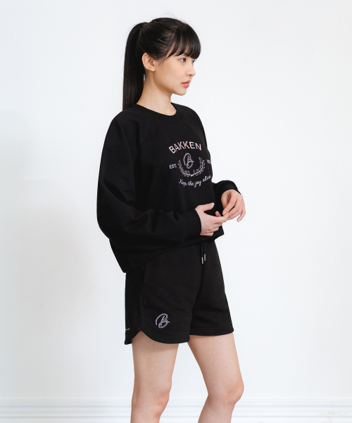 BAKKEN(バッケン)の「シグネチャーロゴ スウェットセットアップ BK4998_2998_ブラック(スウェット・レディース・ブラック・FREE)」の1枚目の写真