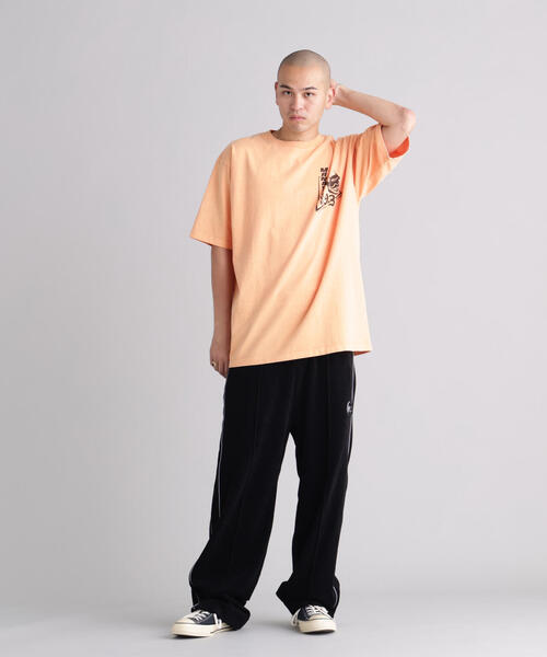 MANASTASH(マナスタッシュ)の「MANASTASH/マナスタッシュ/TRACK JERSEY PANTS(その他パンツ・メンズ・ブラック/モスグリーン/ネイビー・XL/S/L/M)」の9枚目の写真