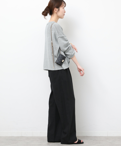 VELETTO（ベレット）の「【VELETTO/ヴェレット】キルティングチェーンミニバッグ（ショルダーバッグ・レディース・ブラック・FREE）」の3枚目の写真