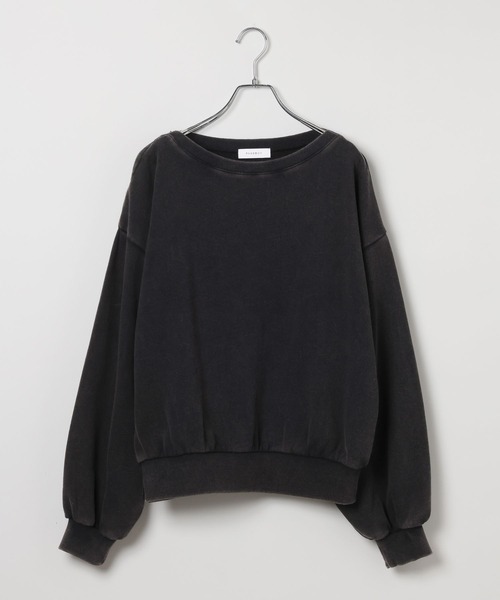 PAGEBOY（ページボーイ）の「2WAYネックスウェット（スウェット・レディース・オートミール/チャコールグレー/ブルー・FREE）」の13枚目の写真