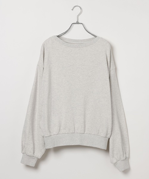 PAGEBOY（ページボーイ）の「2WAYネックスウェット（スウェット・レディース・オートミール/チャコールグレー/ブルー・FREE）」の21枚目の写真