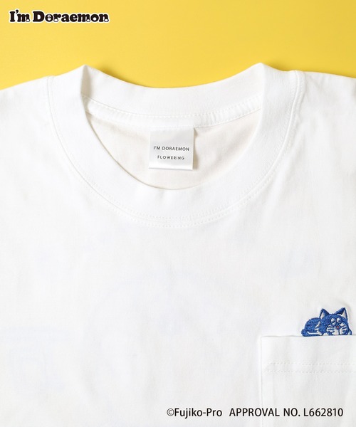 Flowering(フラワーリング)の「I’M DORAEMON/ロングスリーブTシャツ(Tシャツ/カットソー・レディース・ホワイト・M/L/XL)」の10枚目の写真