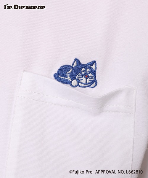 Flowering(フラワーリング)の「I’M DORAEMON/ロングスリーブTシャツ(Tシャツ/カットソー・レディース・ホワイト・M/L/XL)」の6枚目の写真