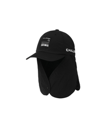CHALLENGER（チャレンジャー）の「ユニロゴポイント脱着サンガードボールキャップブラック（キャップ）」