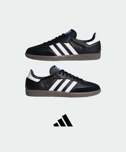 adidas(アディダス)の「adidas / アディダス SAMBA OG / B75807(スニーカー・メンズ・ブラック・28cm/27.5cm/27cm/26.5cm/26cm)」の1枚目の写真