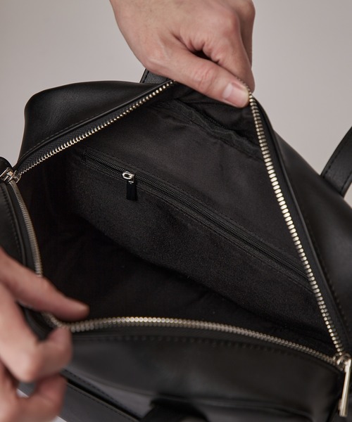 Lui's（ルイス）の「スムースボストンバッグ（ショルダーバッグ・メンズ・ブラック・FREE）」の15枚目の写真