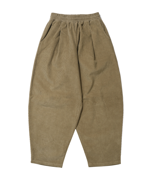 GAKKAI UNIONS(ガッカイユニオンズ)の「ワンタックコーデュロイバルーンパンツココア(その他パンツ・メンズ・その他・S/M/L)」の2枚目の写真