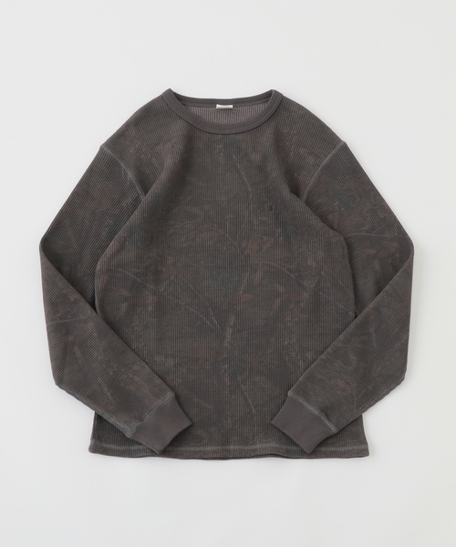 Champion(チャンピオン)の「Champion /チャンピオン LONG SLEEVE T-SHIRT(Tシャツ/カットソー・メンズ・カーキ/チャコールグレー・MEDIUM/LARGE)」の10枚目の写真