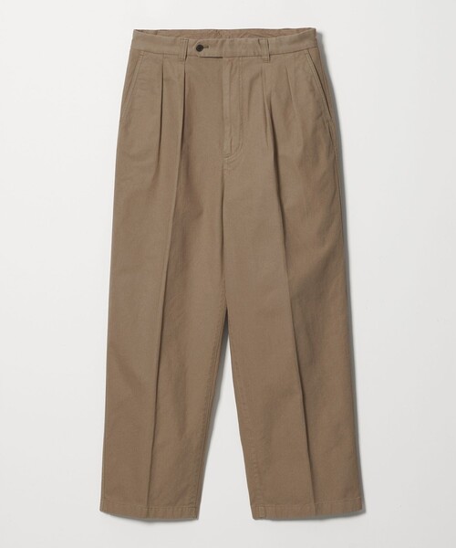 Steven Alan＞ ガーメントダイ ハイツイスト イン ツープリーツ ドレス