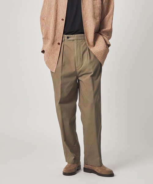 Steven Alan＞ ガーメントダイ ハイツイスト イン ツープリーツ ドレス