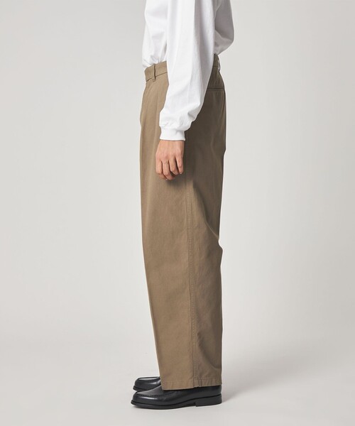 Steven Alan(スティーブンアラン)の「<Steven Alan> ガーメントダイ ハイツイスト イン ツープリーツ ドレス トラウザーズ(スラックス・メンズ・ネイビー/モカ・XL/L/M/S)」の18枚目の写真