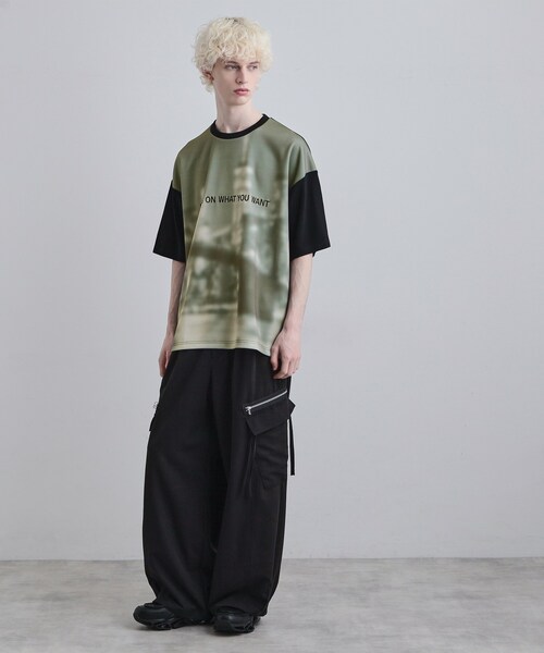 tk.TAKEO KIKUCHI（ティーケータケオキクチ）の「昇華転写ポンチカットソー（Tシャツ/カットソー・メンズ・ホワイト/グレー/ブラック・04/03/02）」の12枚目の写真