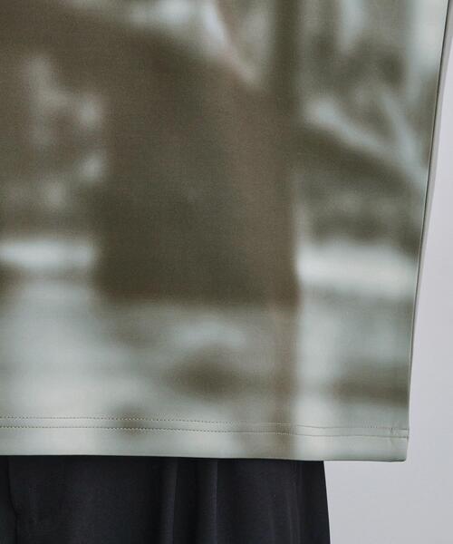 tk.TAKEO KIKUCHI（ティーケータケオキクチ）の「昇華転写ポンチカットソー（Tシャツ/カットソー・メンズ・ホワイト/グレー/ブラック・04/03/02）」の6枚目の写真