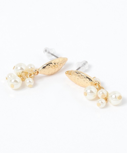 studio CLIP(スタディオクリップ)の「パールじゃらじゃらピアス(ピアス(両耳用)・レディース・その他1・FREE)」の3枚目の写真