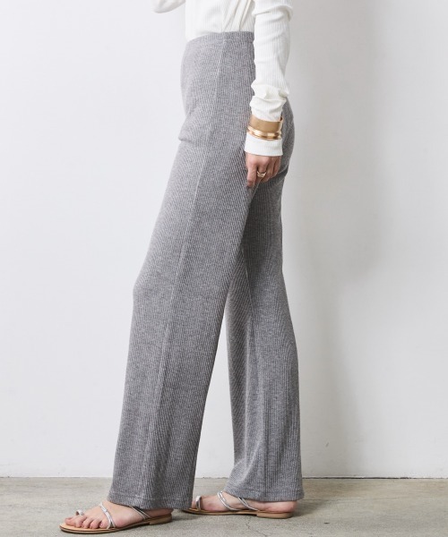 CHIC STYLE（シックスタイル）の「スパンテレコスリムパンツ＜大きいサイズ有＞シックスタイル（その他パンツ・レディース・ブラック/杢グレー・M/L/LL/3L/4L/5L）」の19枚目の写真