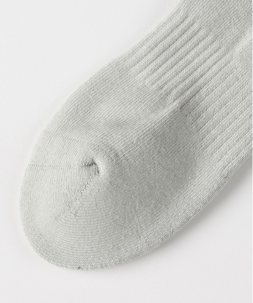 Right-on（ライトオン）の「【BASIC SOCKS】ラインリブ クウォーターソックス (吸汗速乾 / 抗菌防臭 / クッション性)（ソックス/靴下・メンズ・パープル/ピンク/グリーン/ホワイト/グレー・フリー）」の13枚目の写真