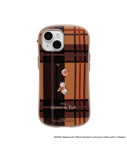 Disney(ディズニー)の「iPhone 17/16/15/14/13専用 ディズニーキャラクター iFace First Class Cafe MagSynq Magsafe対応 ケース くまのプーさん (プー/チェック)(スマホケース/カバー・レディース・ネイビー/オレンジ/レッド/ベージュ・iPhone 16/iPhone 13/14/15/iPhone 17)」の5枚目の写真