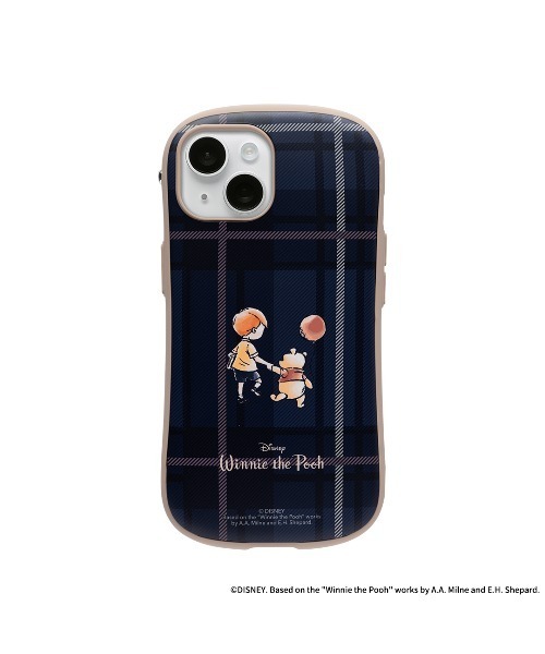 Disney(ディズニー)の「iPhone 17/16/15/14/13専用 ディズニーキャラクター iFace First Class Cafe MagSynq Magsafe対応 ケース くまのプーさん (プー/チェック)(スマホケース/カバー・レディース・ネイビー/オレンジ/レッド/ベージュ・iPhone 16/iPhone 13/14/15/iPhone 17)」の6枚目の写真